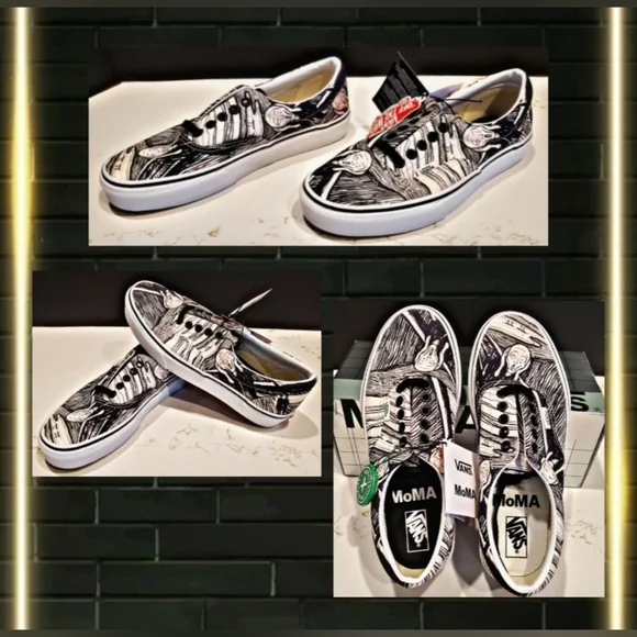 🆕️ NEW Vans MoMA X Era 'Edvard Munch's The Scream' Limited Edition - Picture 13 of 16